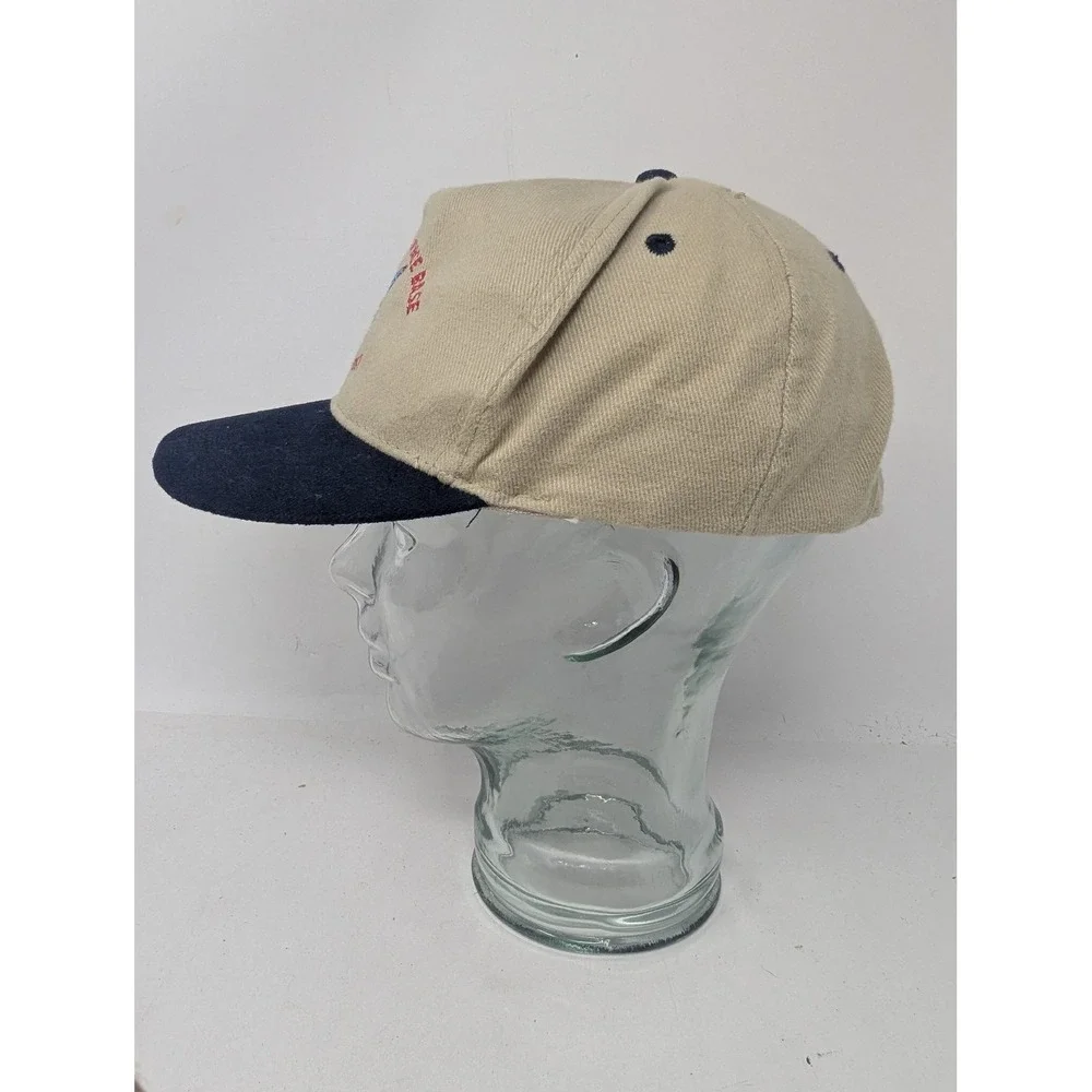 VINTAGE Hanscom Air Force Base Hat Cap Strap Back Air Show Embroidered Mens 90s